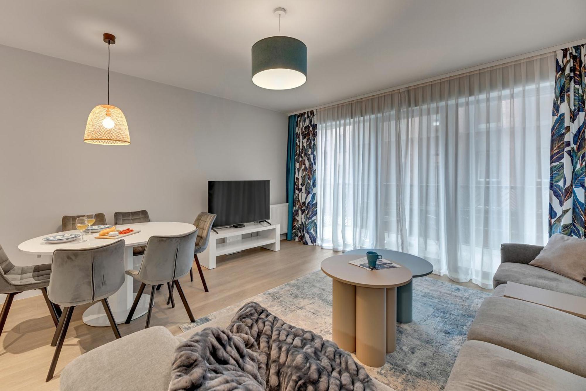 Scala City Center Apartments With Parking By Lion Apartments Gdansk Exterior photo